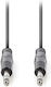 Nedis 3.5mm Jack Cable 3.5mm Male - 3.5mm Male Black 1.5m COTH23020GY15