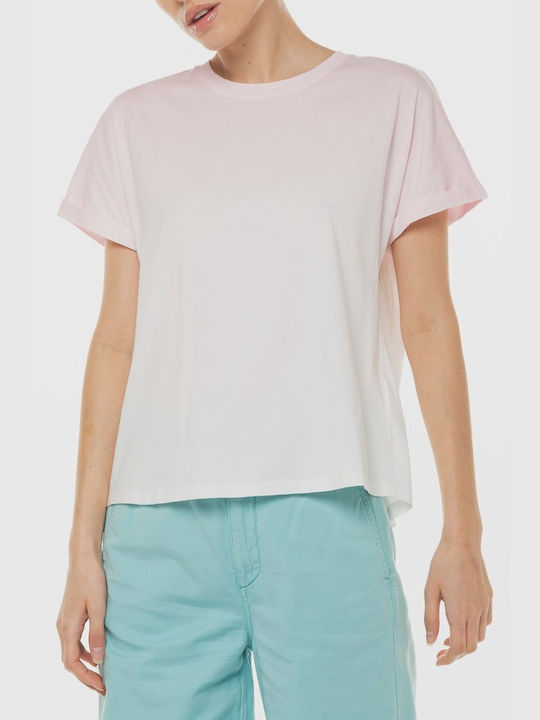 Pepe Jeans Women's Athletic T-shirt Pink