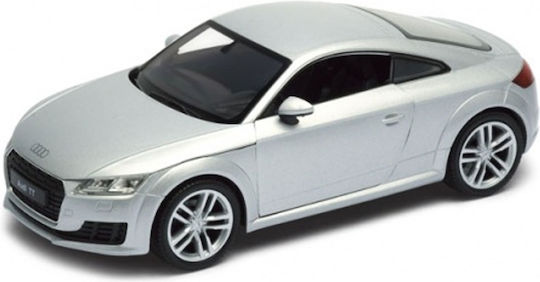 Welly Audi Modeling Figure Car Silver in Scale 1:24