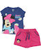 Set pentru copii cu șorturi Vară 2buc Dark Blue Minnie Mouse