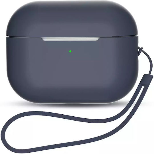 Hurtel Case Θήκη Σιλικόνης σε Μπλε χρώμα για Apple AirPods Pro