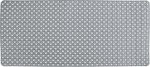 Tpster Bathtub Mat with Suction Cups Gray 35x78cm