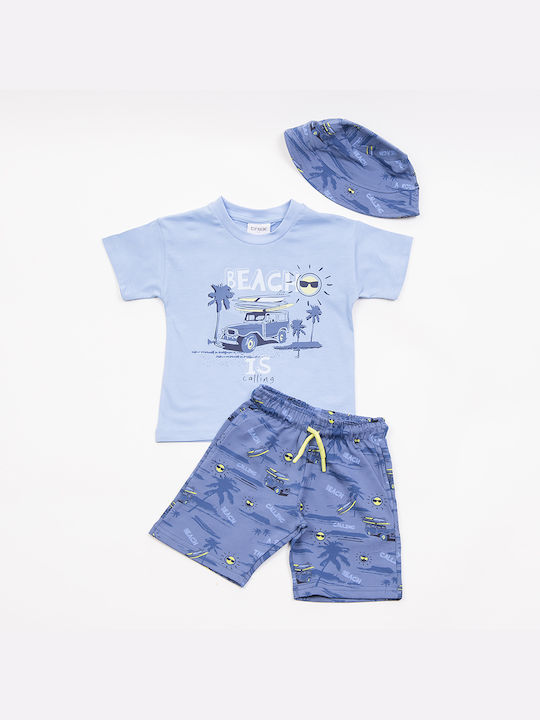 Trax Kids Set with Shorts Summer 3pcs chiel