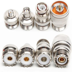 Adaptor Antene Stații Radio 4 Bucăți So239 Pl259 UHF SMA Femel SMA Masculin BNC SL16 Masculin