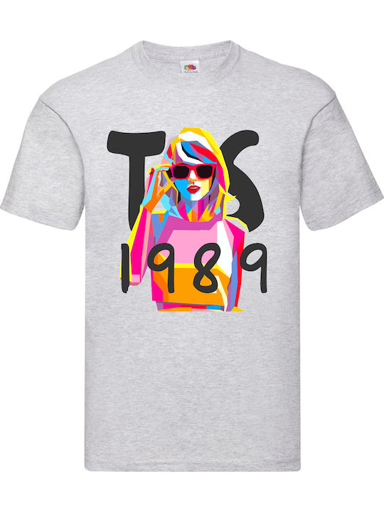 Fruit of the Loom Taylor Swift 1989 T-shirt Γκρ...