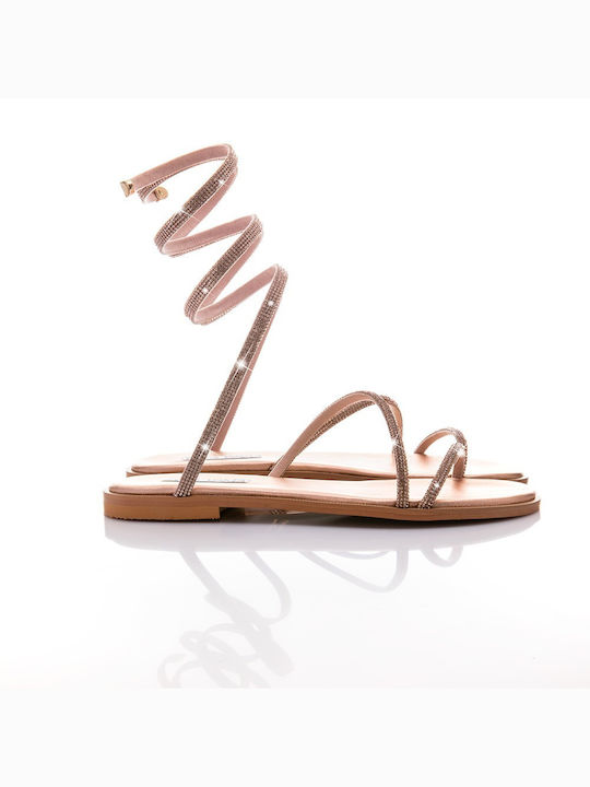 Sofia Manta Leather Women's Sandals Pink