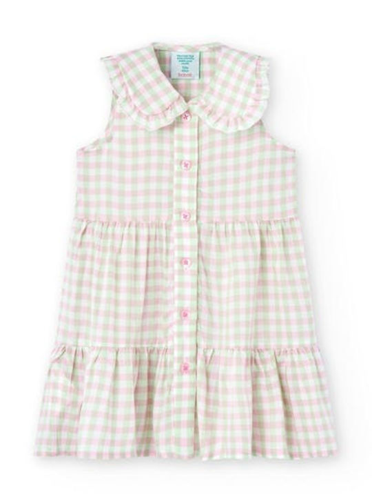 Kinderkleid Ärmellos Geprüft Ecru