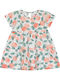 Children's Dress Short Sleeve Embrime
