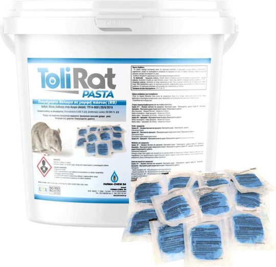 Farma Chem Ucigași De Rozătoare În Formă De Pastă Tolirat 5kg Farma Chem Ucigași De Rozătoare În Formă De Pastă Tolirat 5kg