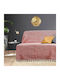 All Seasons Sofa Throw 180x230cm Terra Cotta