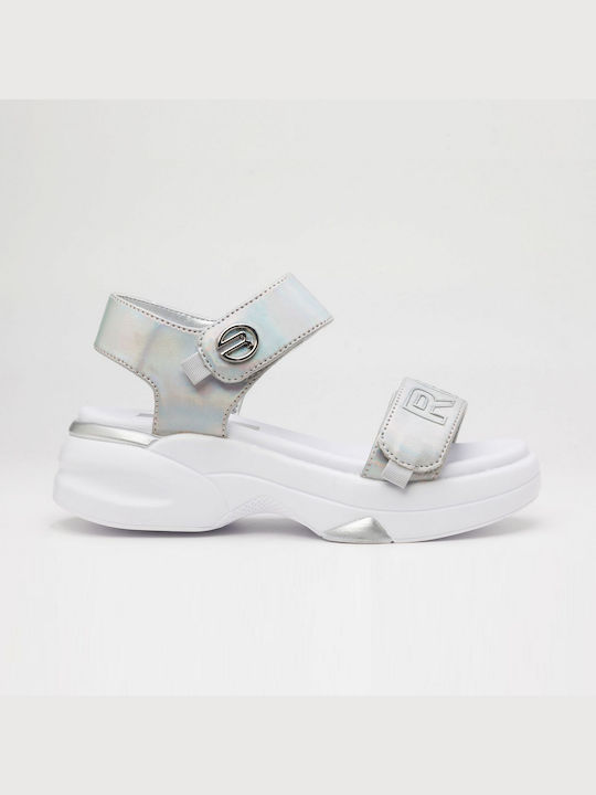 Replay Kinder Sandalen Silber