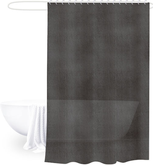 Tpster Shower Curtain 180x180cm Black