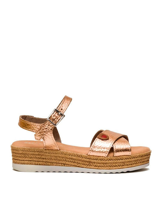 Oh My Sandals Παιδικά Πέδιλα Ροζ 5530