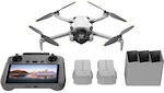 DJI Mini 4 Pro Fly More Combo Drone με Κάμερα και Χειριστήριο, Συμβατό με Smartphone with RC 2 Controller