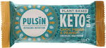 Pulsin Plant Based Keto Proteinriegel mit 12.6gr Protein & Geschmack Schokoladen-Fudge-Erdnuss 50gr