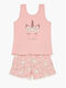 Minerva Kids' Pajamas Summer Pink Unicorn