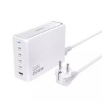 Dudao Βάση Φόρτισης GaN με Θύρα USB-A και 4 Θύρες USB-C 228W Power Delivery σε Λευκό χρώμα (A228EU)