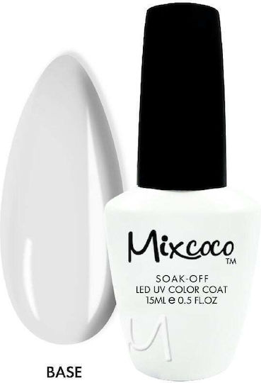 Mixcoco Base Coat για Ημιμόνιμα Βερνίκια 15ml