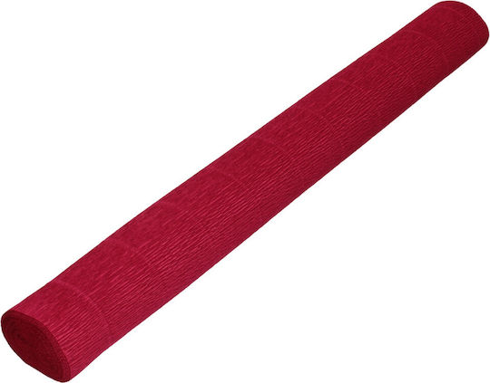 Italienisches Krepppapier 180g 50x250 Cm Dunkelrot 586