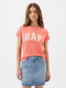 GAP Damen T-shirt Rosa