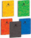 Uni Pap Spiral Notebook Ruled B5 2 Subjects 1pcs (Μiscellaneous Designs/Colors)