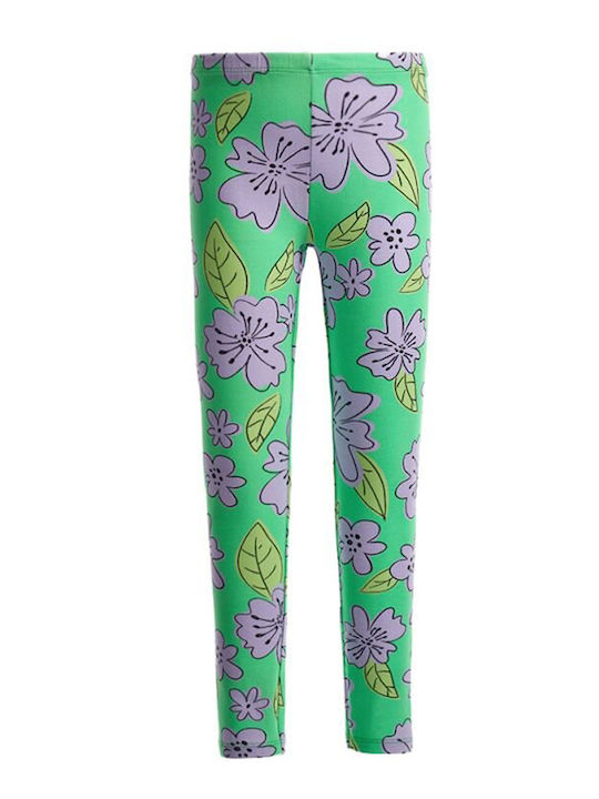 Original Marines Kids Long Legging Floral Green