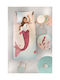 Saint Clair Mermaid Kinderbettbezüge Set Einzel mit Kissenbezug Baumwolle Mermaid 160x225cm