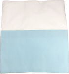 Oilcloth Bicoloured White Blue