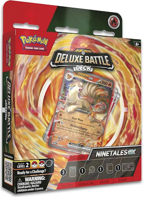 Pokemon Ninetales Ex Deluxe Battle Pokémon Deck Ninetales