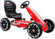 Abarth Kids Foot-to-Floor Car One-Seater with Pedal Licensed Red