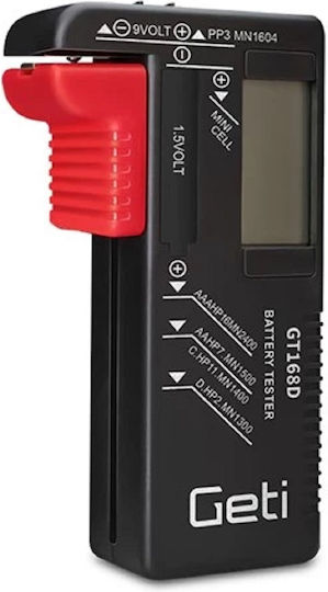 Geti GT168D Αναλογικό Battery Tester με Σταθερή Υποδοχή