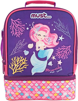 Food Bag Isothermal Must Mermaids Are Real 2 Compartments Colorful 000585508