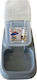 Georplast 3.7l 32x18x29cm Trog-Futterautomat 32x18x29cm