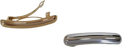 Ro-Ro Accessories Μπαρέτα για Μαλλιά Ασημί