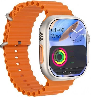 XO BK9 Ultra Smartwatch με Παλμογράφο (Πορτοκαλί)