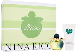 Подаръчен комплект Nina Ricci Bella Edt 50 ml + лосион за тяло 75 ml Жени Подаръчен комплект Nina Ricci Bella Edt 50 ml + лосион за тяло 75 ml Жени