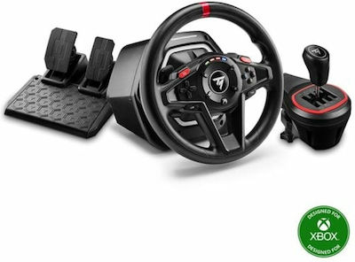 Thrustmaster Lenkrad mit Pedalen für PC mit 900° Drehung (4460267)