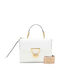 Arlettis Leather Women's Bag Shoulder White