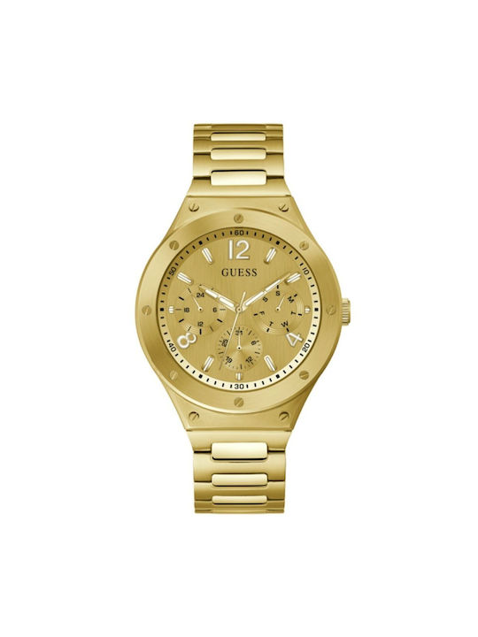 Guess Uhr Batterie mit Gold Metallarmband