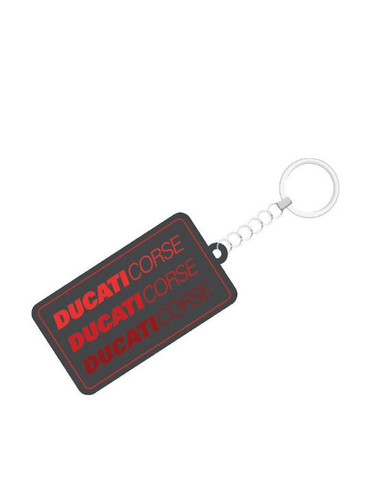 Ducati Ключодържател от Пластмаса Сив