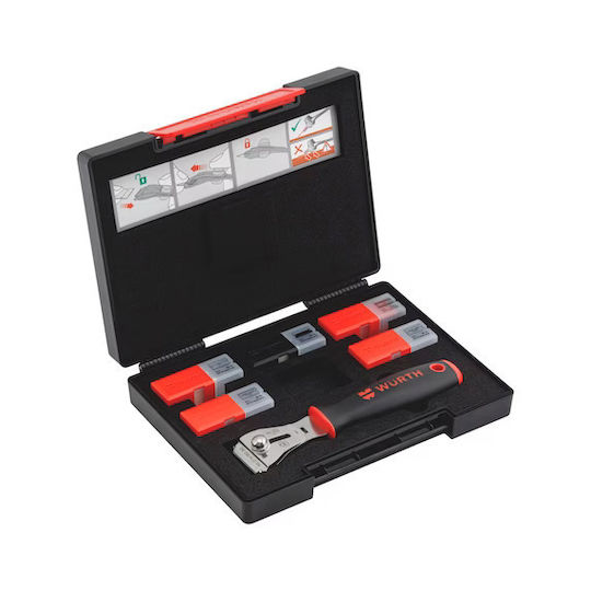 Wurth Spachtelmesser mit Griff 52Stück