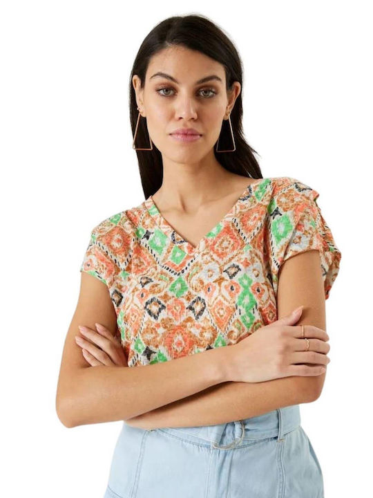 Garcia Women's T-shirt Multicolour