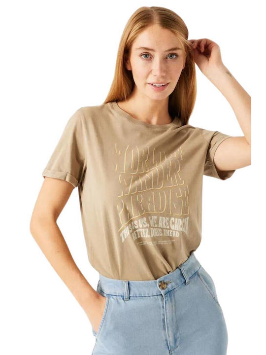 Garcia Damen T-Shirt Khaki