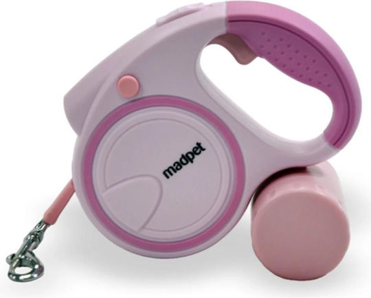 Madpet Automatic Leash Pink 3 1 Strap Dogs Up to 50kg