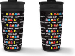 Κουπα Ταξιδιου Pac-man Game Over Metal Travel Mug 450ml Mtm26241 Pyramid