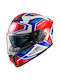 Premier Evoluzione RR13 Red / Blue / White Κράνος Μηχανής Full Face ECE 22.06 1500gr με Pinlock και Sunvisor