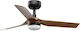 Faro Barcelona Mini Punt S Ceiling Fan 90cm wit...