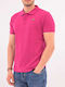 Polo Short Sleeve Blouse Fuchsia