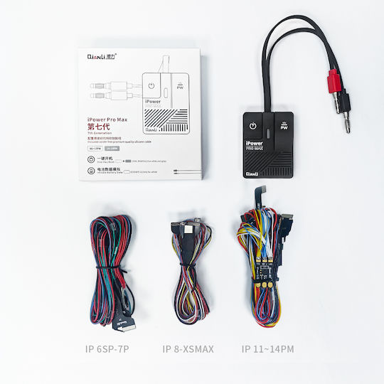 Qianli Ipower Pro Max 7th Generation Καλώδια Εξωτερικής Τροφοδοσίας Κινητών Iphone Σειρές 6-14 Pro Max