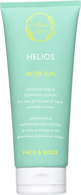 Fresh Line Helios Feuchtigkeitsspendende & Beruhigende After Sun Lotion Gesicht & Körper 200ml